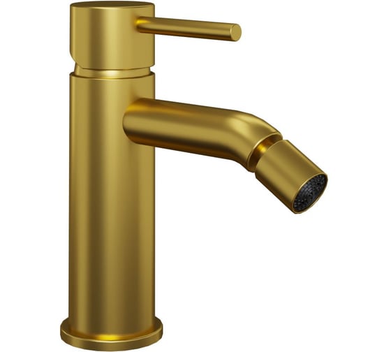 Изображение товара Смеситель для биде Paini Cox без донного клапана, матовое золото, покрытие PVD 60959