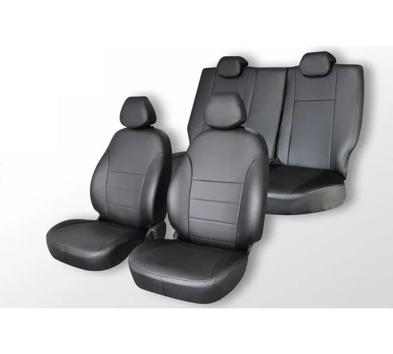 Изображение товара Чехлы на сиденья DEFLY Mazda 3/Axela, 2003-2009, экокожа черная Ma1-2K