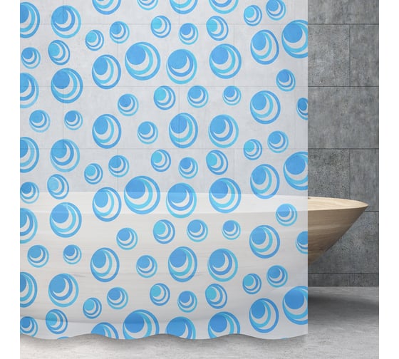 Изображение товара Шторка для ванной комнаты Savol S-6PEVA01 23105