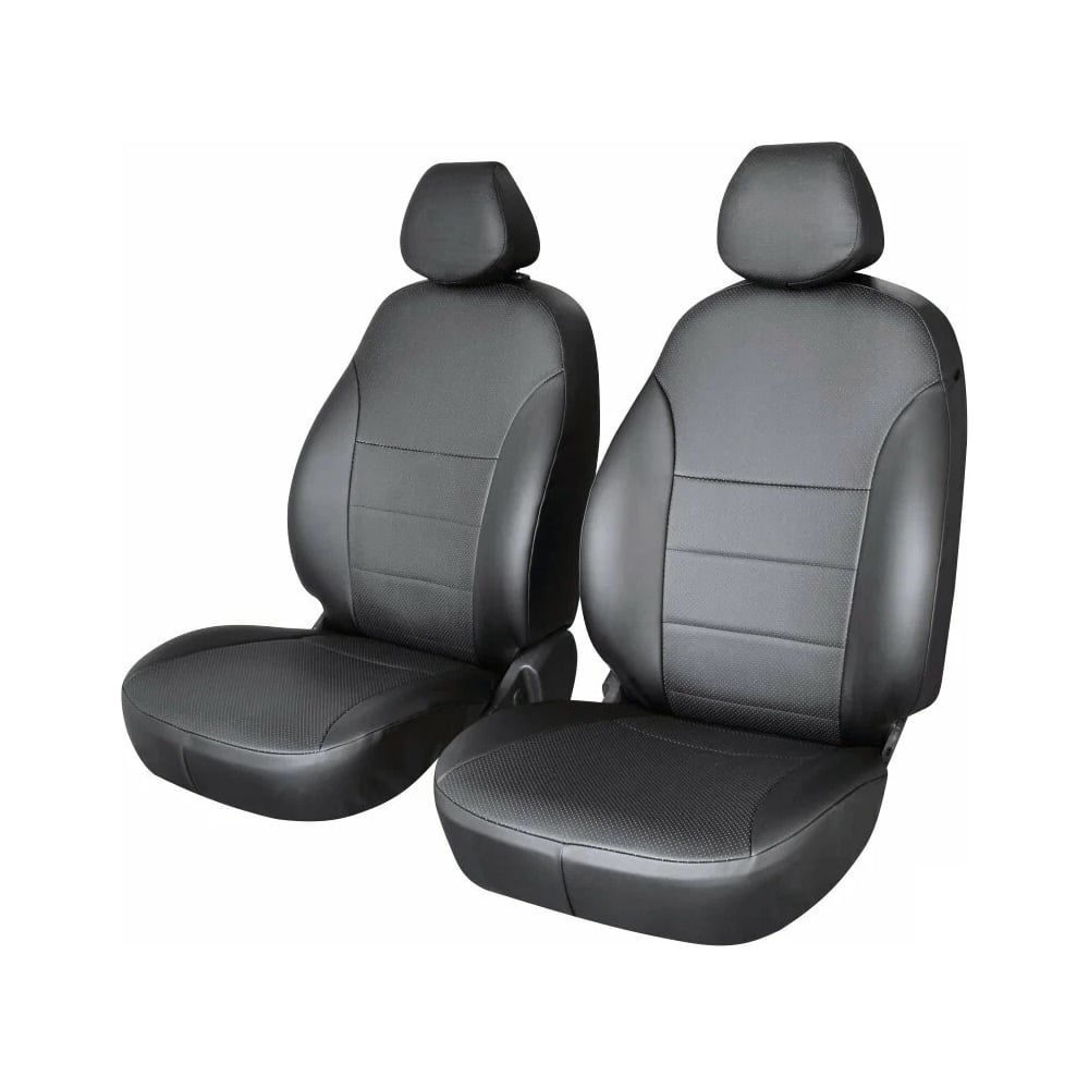 Изображение товара Чехлы на сиденья DEFLY УАЗ Профи, 2020-н.в., Комфорт, экокожа черная U6-2K