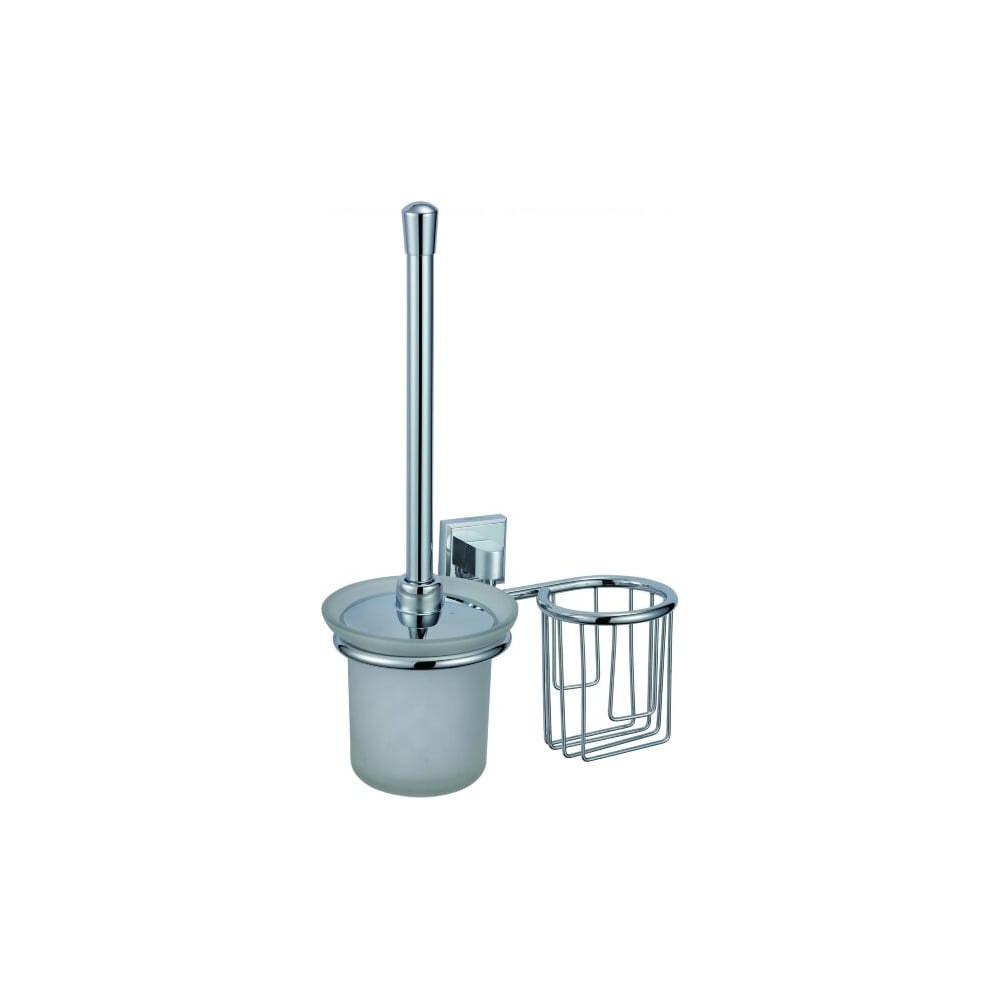 Держатель для туалетного ершика и освежителя воздуха Savol держатель для двух стаканов savol 58с s 005868c