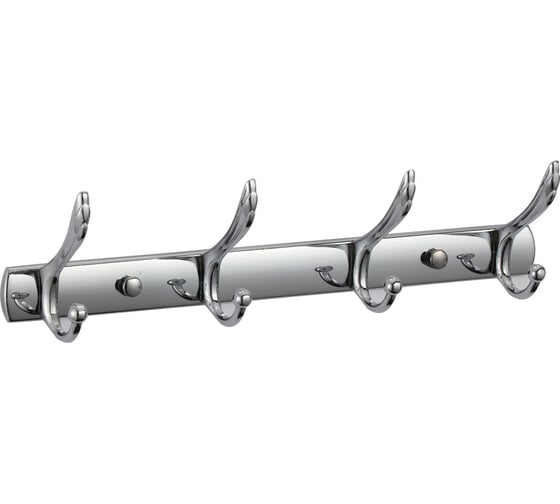 Изображение товара Планка с 4 крючками Savol хром S-06204B 23194