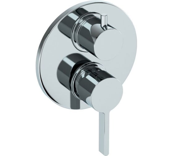 Изображение товара Встраиваемый смеситель для ванны и душа Paini Brera, хром 33080