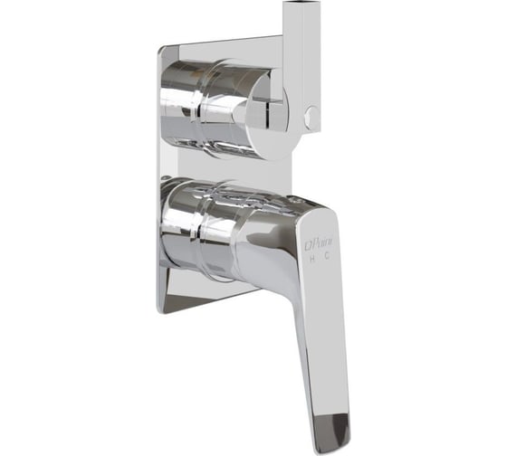 Изображение товара Встраиваемый смеситель для ванны и душа Paini Bari, хром 50728