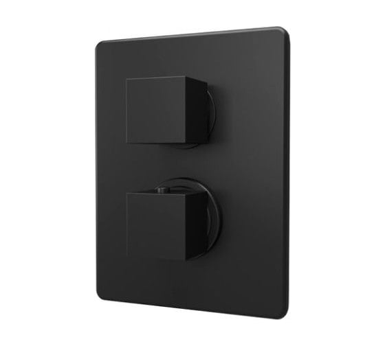 Изображение товара Встраиваемый Смеситель для ванны Paini Paini или душа Dax с термостатом, чёрный матовый, покрытие PVD 23782