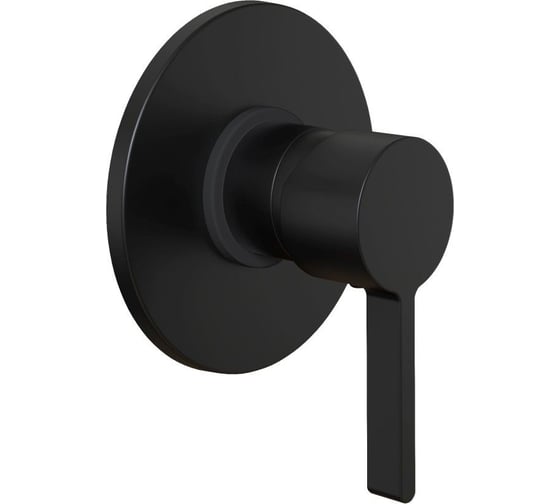 Изображение товара Встраиваемый смеситель для душа Paini Brera, черный матовый, покрытие PVD 33082