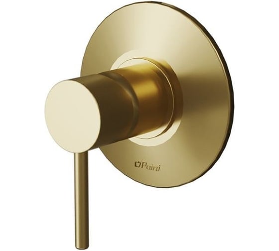 Изображение товара Встраиваемый смеситель для душа Paini Cox, матовое золото 31617