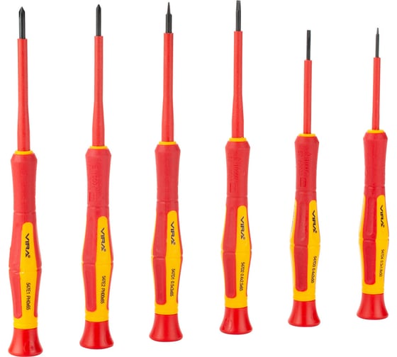 Изображение товара Набор отверток для точных работ RAGE by VIRA VDE 1000В 6 шт. 397037