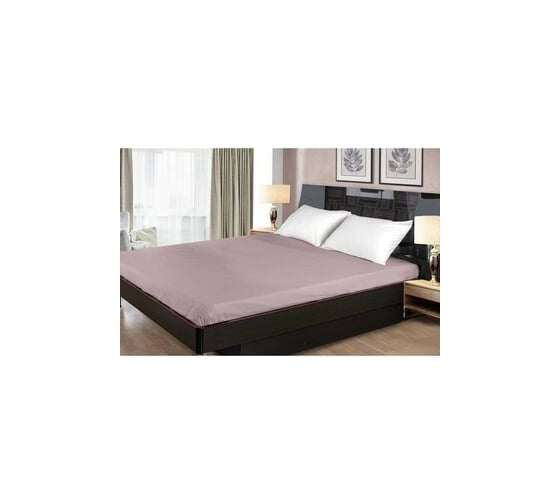 Изображение товара Простыня на резинке Primavelle 160x200 см, сатин, розовый 114911406-сг26