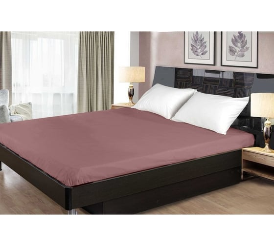 Изображение товара Простыня Primavelle 150x260 см, сатин, брусничный 114911504-сг99