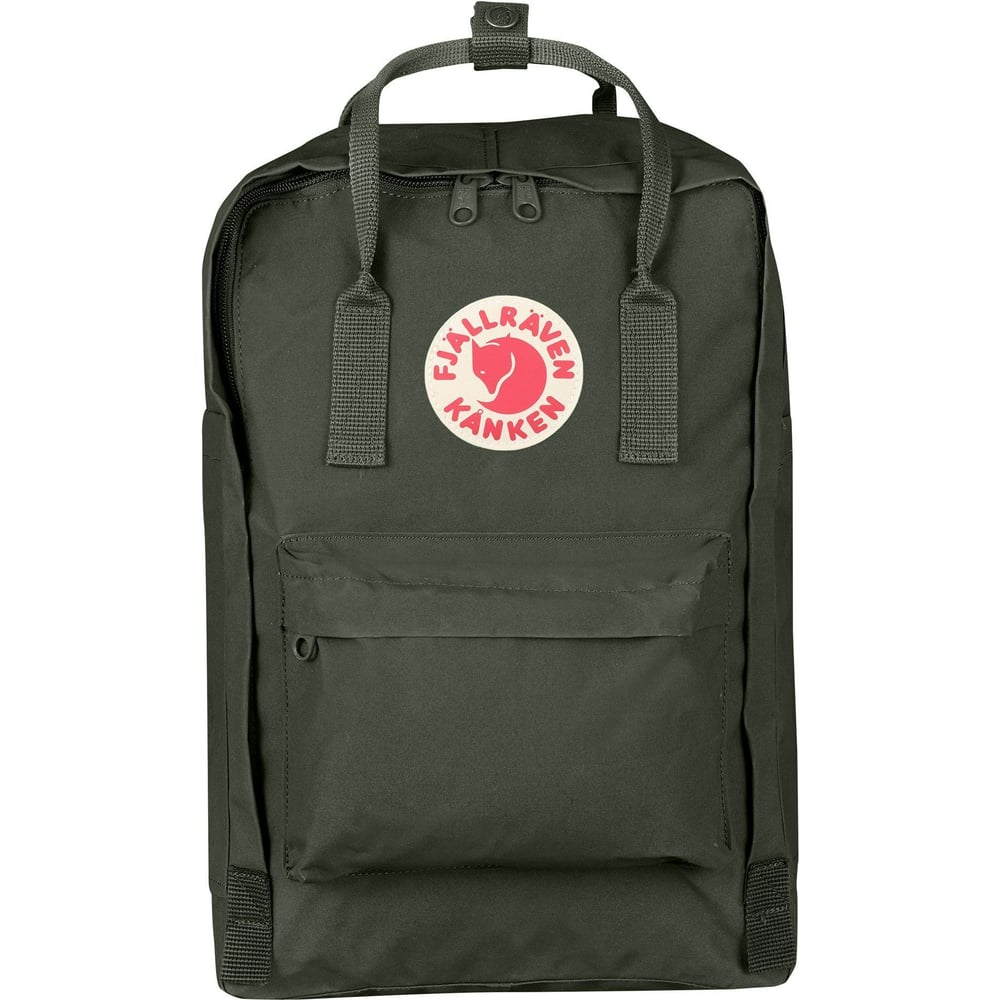 фото Рюкзак fjallraven kanken laptop 15", темно-зеленый, 28х16х40 см, 18 л f27172-662