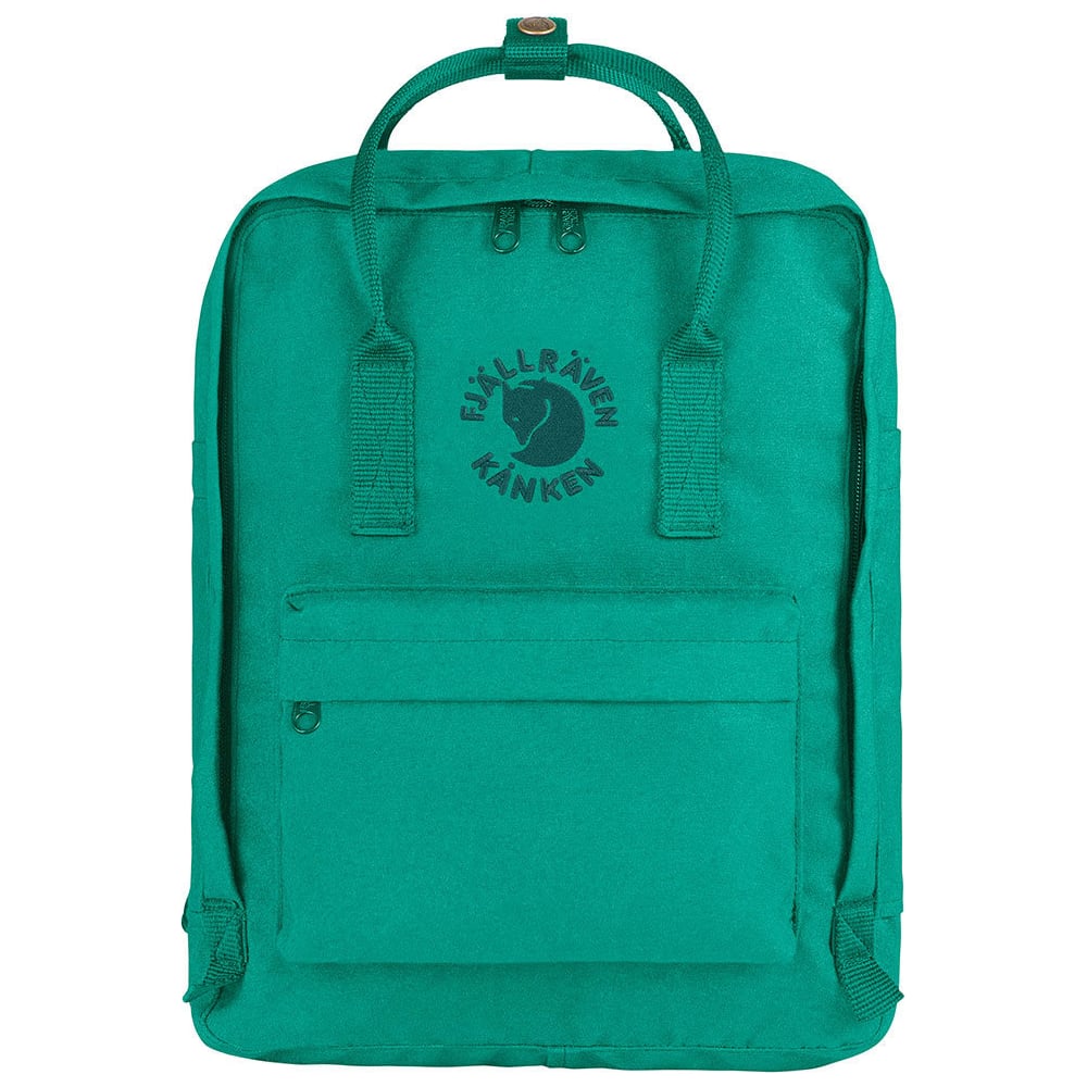 фото Рюкзак fjallraven re-kanken, изумрудный, 27х13х38 см, 16 л f23548-644