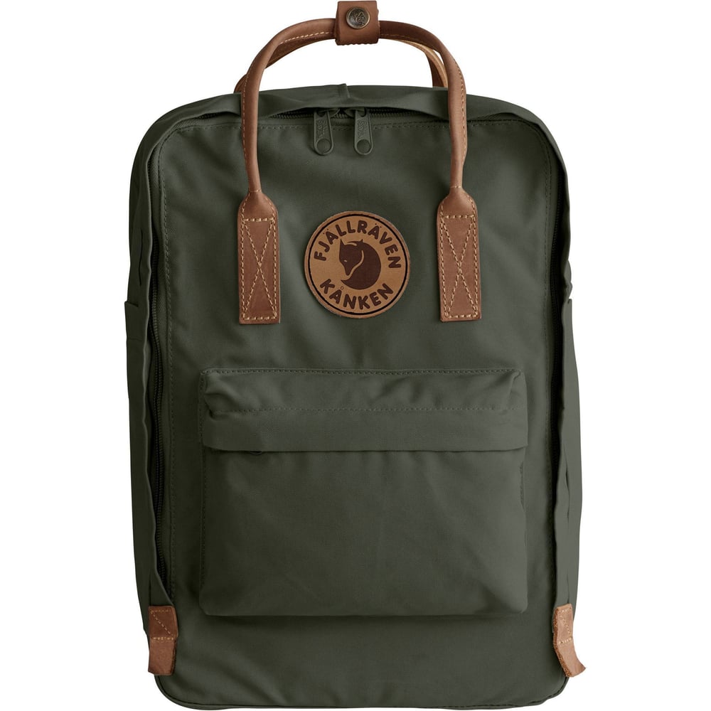 фото Рюкзак fjallraven kanken no. 2 laptop 15", темно-зеленый, 28х16х40 см, 18 л f23569-662