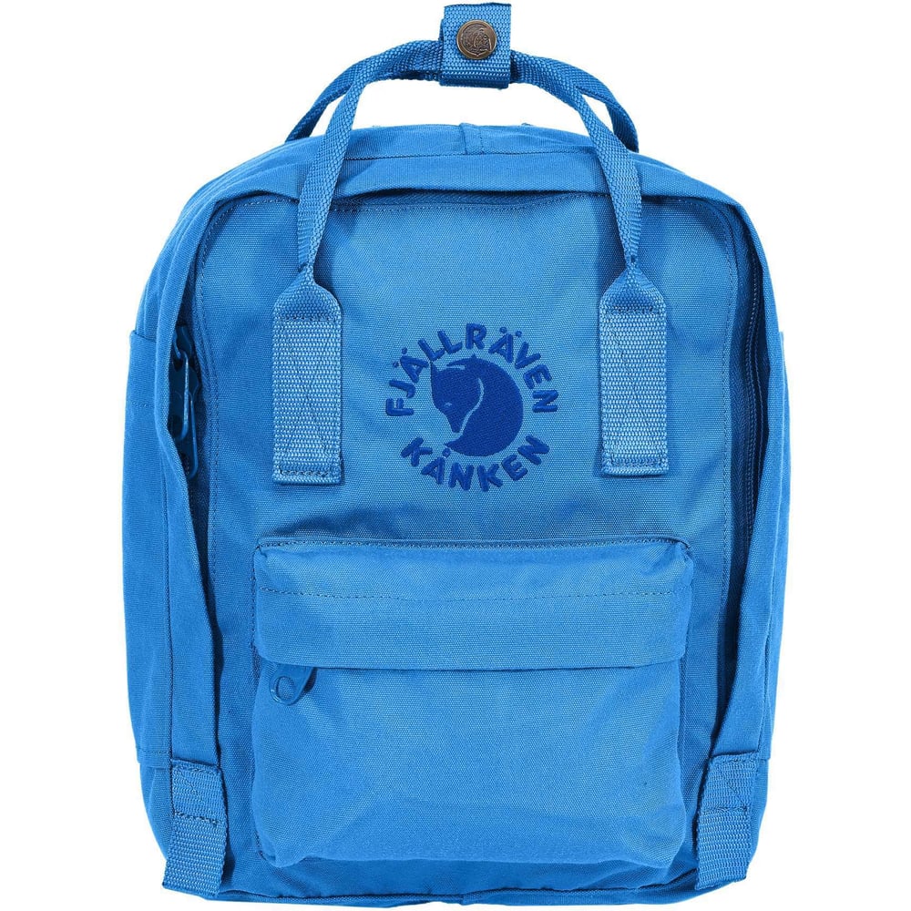 фото Рюкзак fjallraven re-kanken mini, ярко-синий, 20х13х29 см, 7 л f23549-525