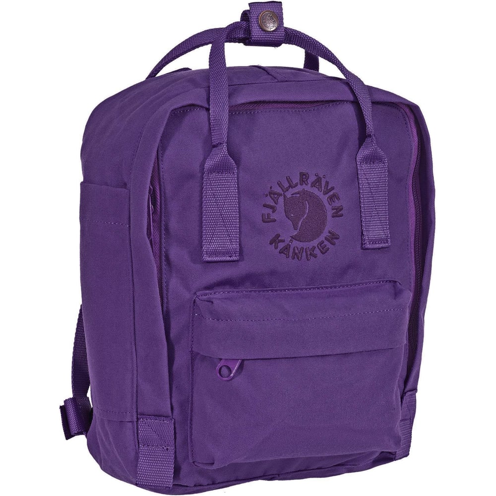 фото Рюкзак fjallraven re-kanken mini, фиолетовый, 20х13х29 см, 7 л f23549-463