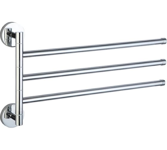 Изображение товара Поворотный держатель для полотенец Savol тройной, хром S-008703 23248