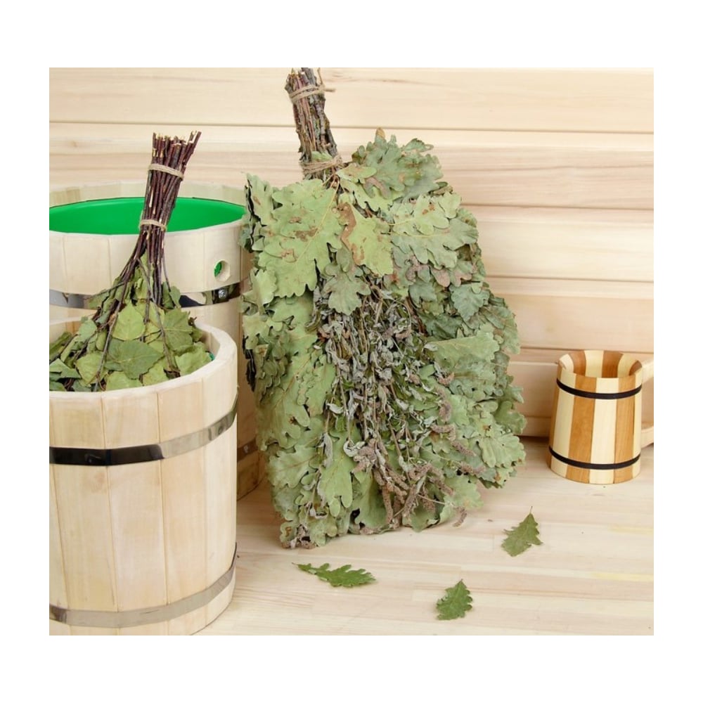 Изображение товара Веник Добропаровъ ЭКСТРА из дуба с мятой