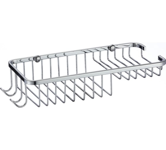 Изображение товара Прямая полка-решетка Savol одинарная, хром S-002817 23274