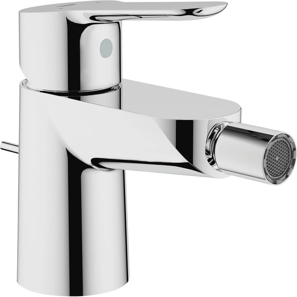 фото Смеситель для биде grohe bauedge со сливным гарнитуром 23331000