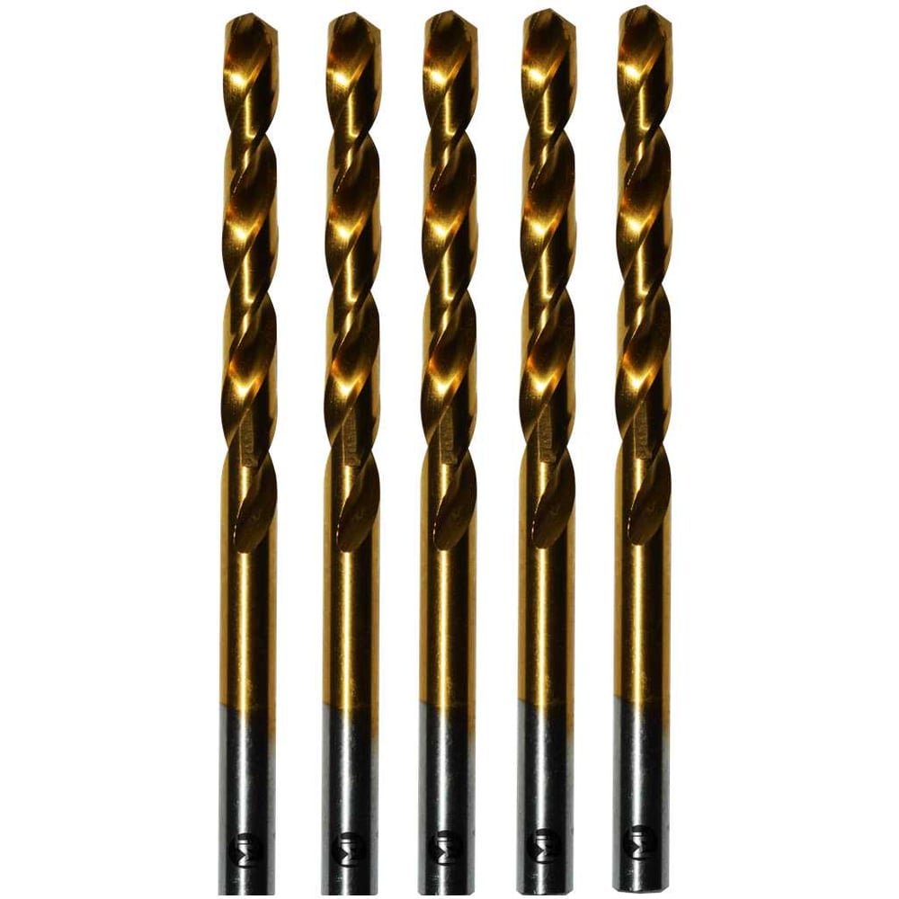 Изображение товара Набор сверел по металлу 4.3 мм с нитрид-титаном HSS-TIN Modern T D030.0043CN 5 шт
