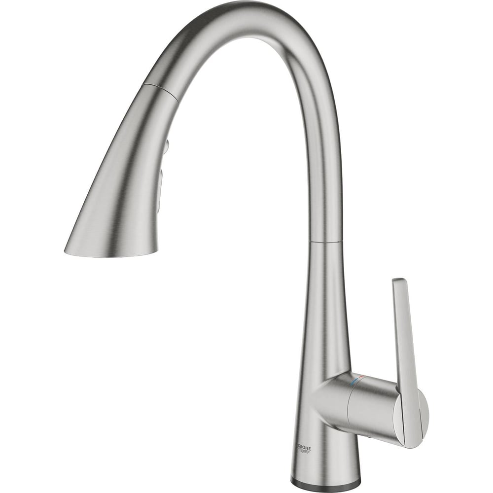 фото Сенсорный смеситель для мойки grohe zedra touch однорычажный 30219dc2