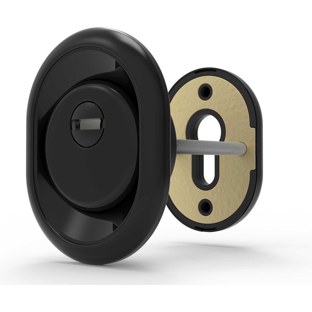 Изображение товара Броненакладка CRIT БН-36/12-Чб 05720 для евроцилиндра