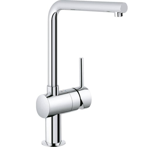 Изображение товара Смеситель для мойки Grohe Minta однорычажный, поворотный L-образный излив 31375000