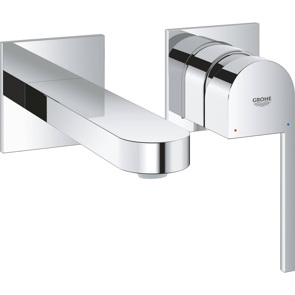 фото Смеситель для раковины grohe plus настенный монтаж, m-size 29303003