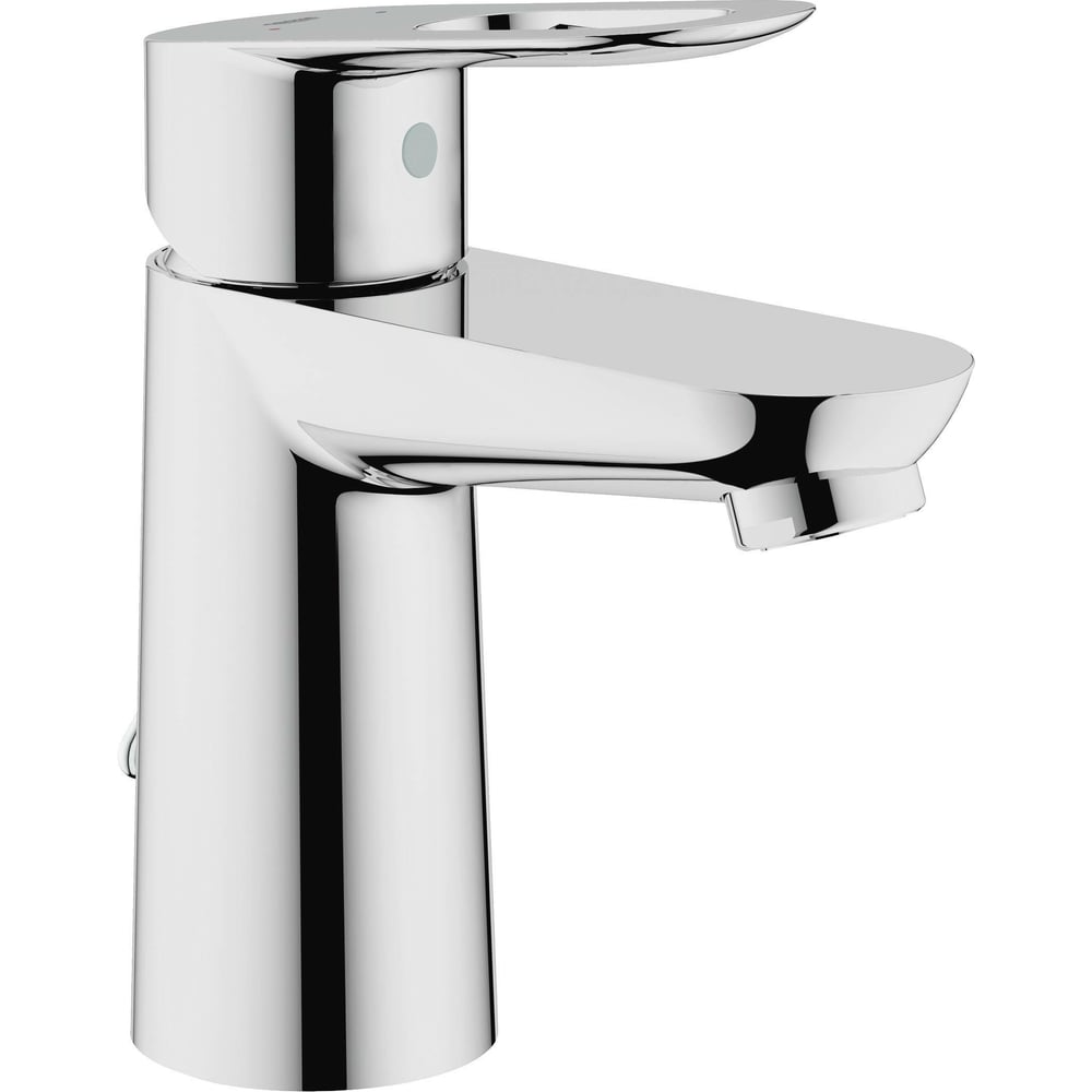 фото Смеситель для раковины grohe bauloop с цепочкой 23336000