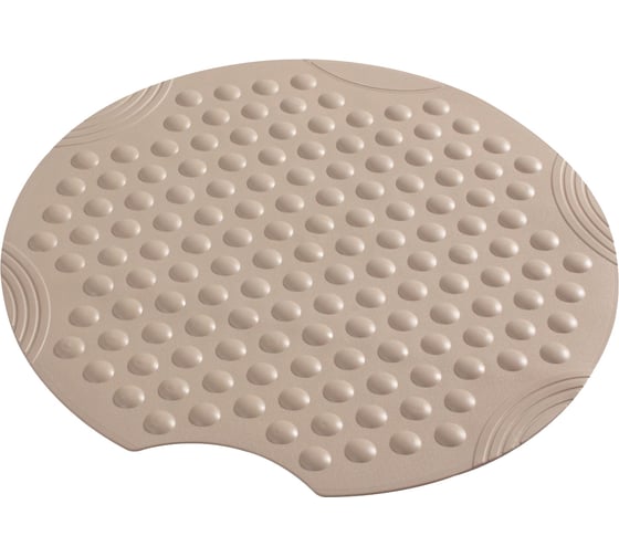 Изображение товара Противоскользящий коврик RIDDER Tecno бежевый, диаметр 55 см 68209