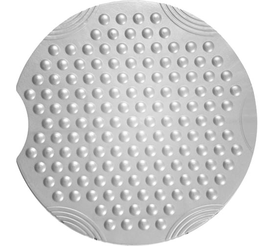 Изображение товара Противоскользящий коврик RIDDER Tecno Ice серебро, диаметр 55 см 68827
