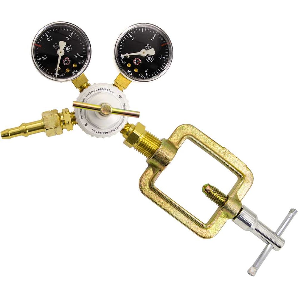 Изображение товара Редуктор ацетиленовый БАО-5-5 Basic Оберон Q4131 профессиональный