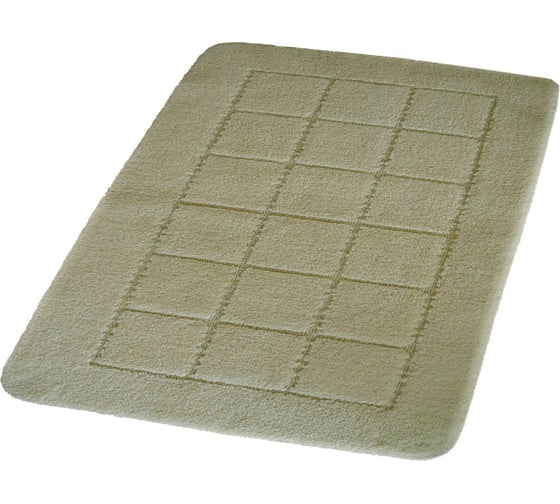 Изображение товара Коврик для ванной комнаты RIDDER Delhi бежевый/коричневый, 50x80, Aqm 1712311