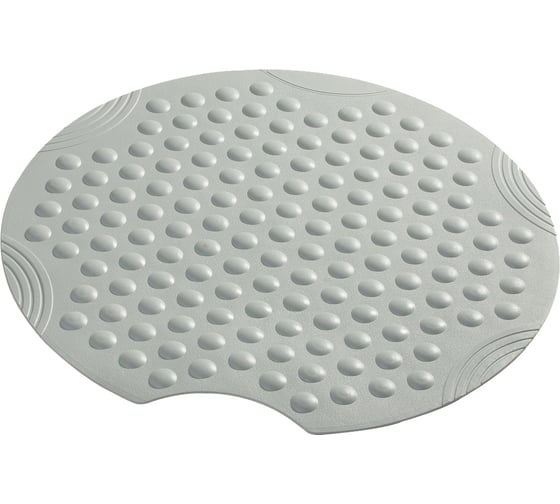 Изображение товара Противоскользящий коврик RIDDER Tecno серый, диаметр 55 см 68207