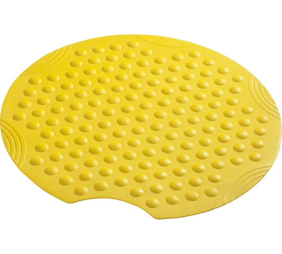 Изображение товара Противоскользящий коврик RIDDER Tecno желтый, диаметр 55 см 68204