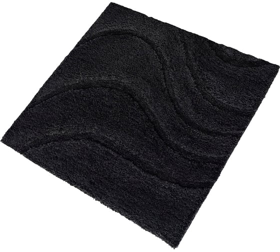 Изображение товара Коврик для ванной комнаты RIDDER La ola черный, 55x50 729810