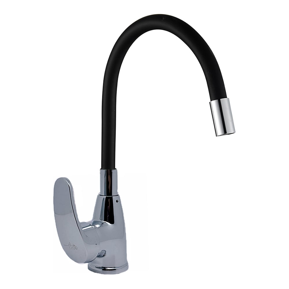 Изображение товара Смеситель для кухни FLOE FK234-GN с гибким изливом и современным дизайном