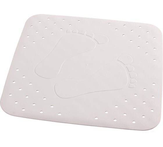 Изображение товара Противоскользящий коврик RIDDER Plattfuss белый, 54x54 67281