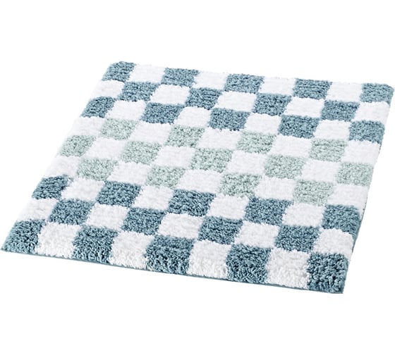 Изображение товара Коврик для ванной комнаты RIDDER Grand Prix синий/голубой, 55x50 716833