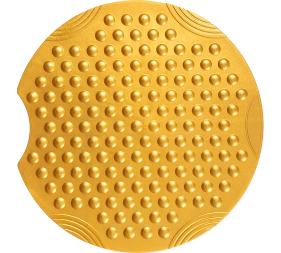 Изображение товара Противоскользящий коврик RIDDER Tecno Ice золотой диаметр 55 см 68848