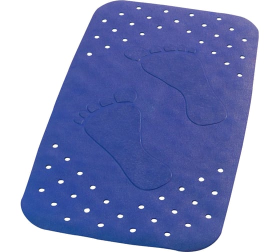 Изображение товара Противоскользящий коврик RIDDER Plattfuss синий, 38x72 67063