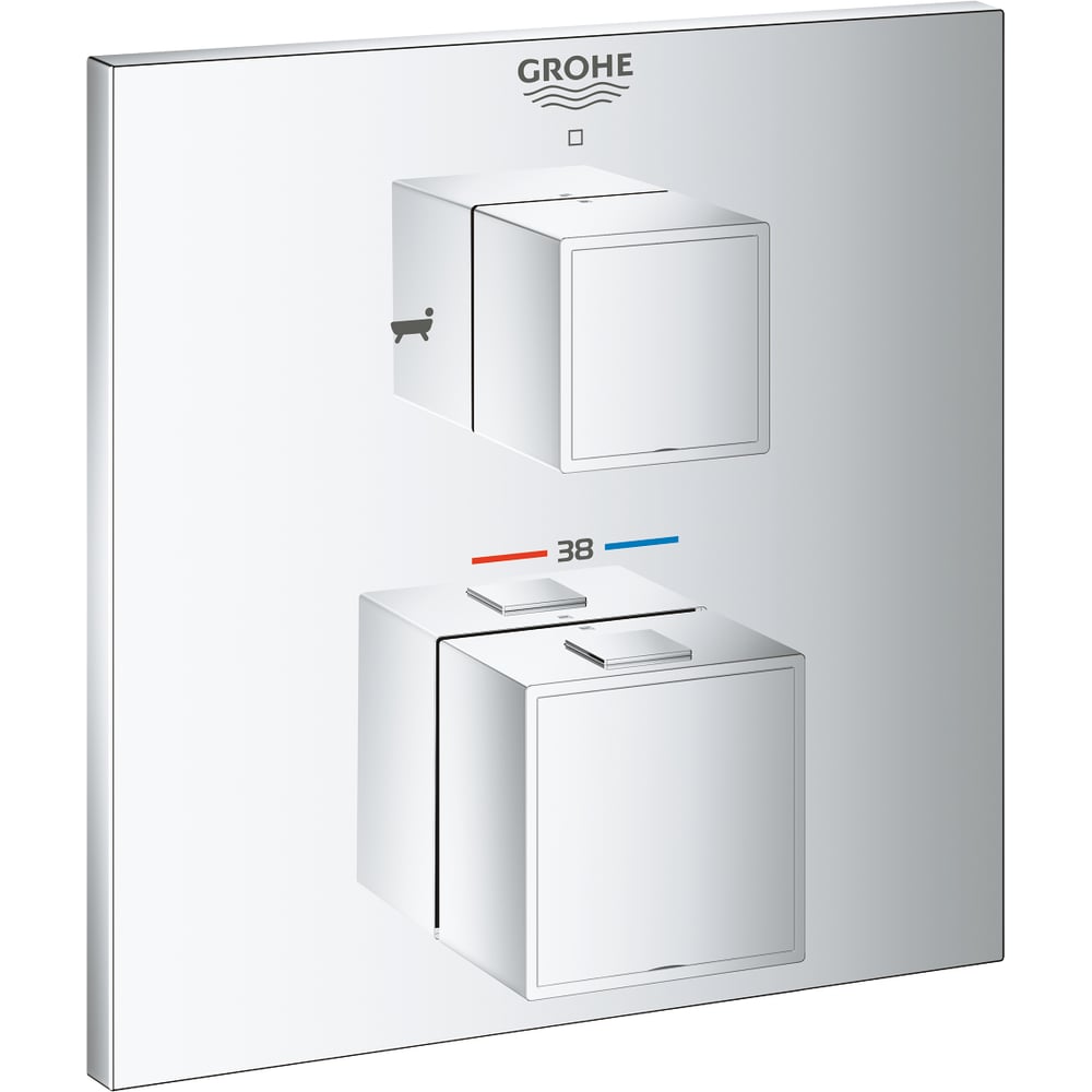 фото Термостат для ванны grohe