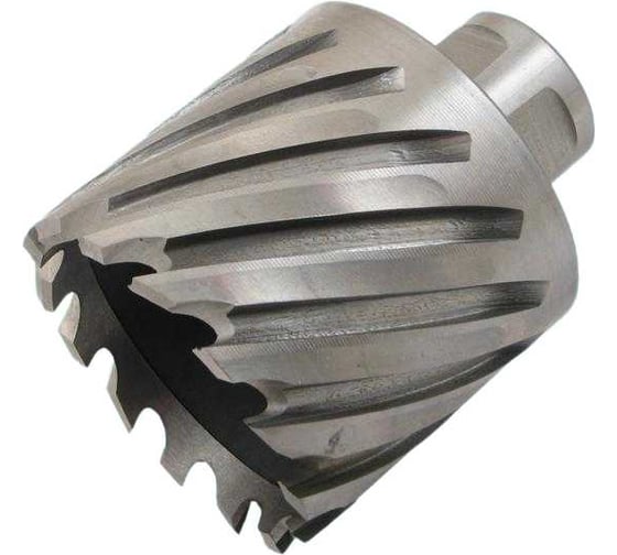 Изображение товара Сверло корончатое кольцевое по металлу 80x50 мм, Р6АМ5, хвостовик 32 мм CNIC 48682