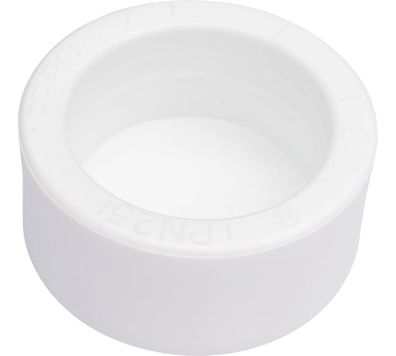 Изображение товара Заглушка Политэк d 40, для полипропиленовых труб, под сварку 9000001040