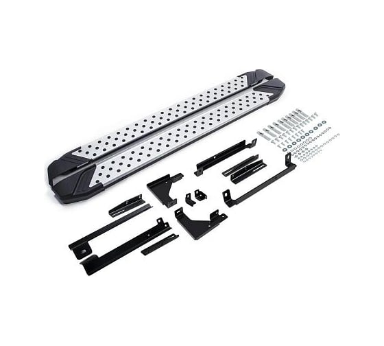 Изображение товара Порог-площадка Rival "BMW-Style" D173AL + комплект крепежа, Hyundai Creta 2021- D173AL.2314.1