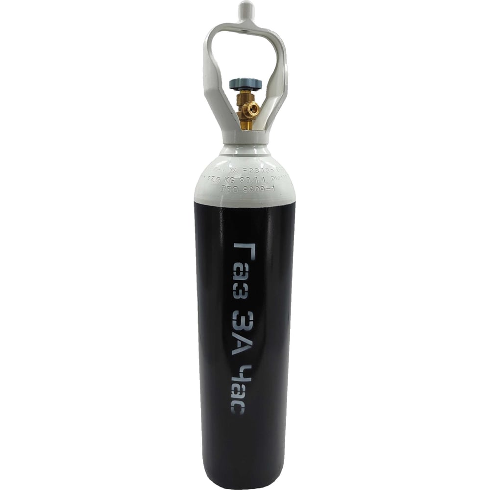 Изображение товара Баллон стальной бесшовный 20 л 200 атм сварочная смесь Газ За Час
