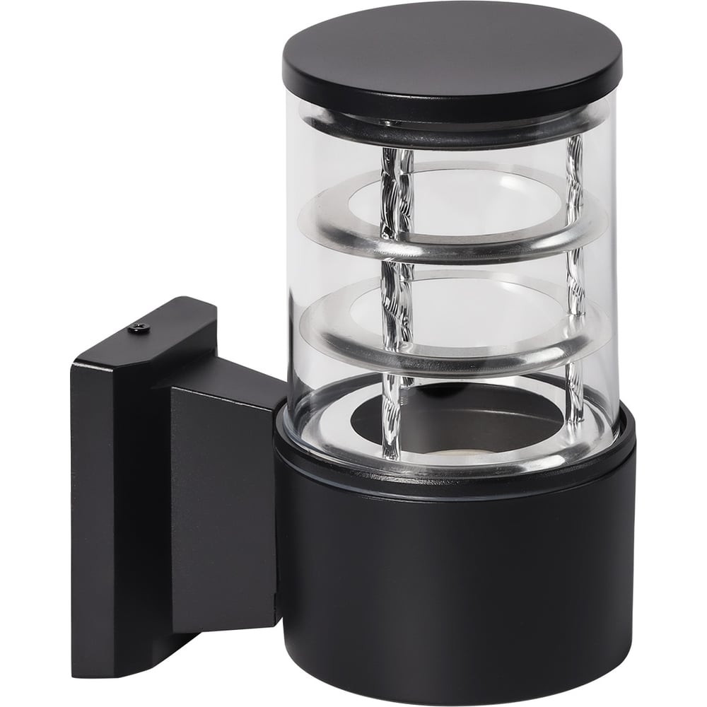 Изображение товара Настенный светильник на улицу Smartbuy E27 60W IP65 черный стекло алюминий