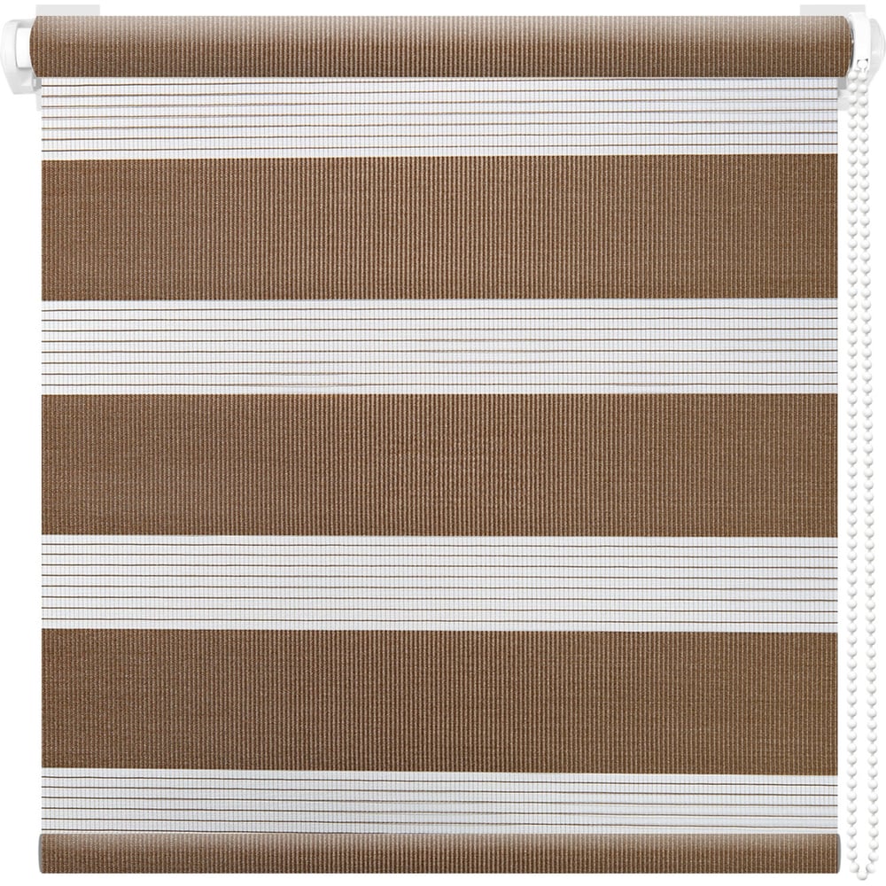 Изображение товара Рулонная штора ООО АС Март Баланс кофе 72x160 для современного интерьера