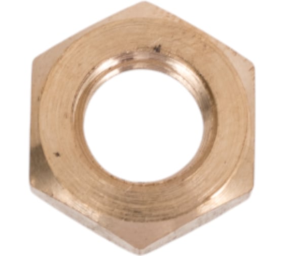 Изображение товара Гайка шестигранная DINFIX DIN 439, Латунь М8 (5 шт) 00-0004770