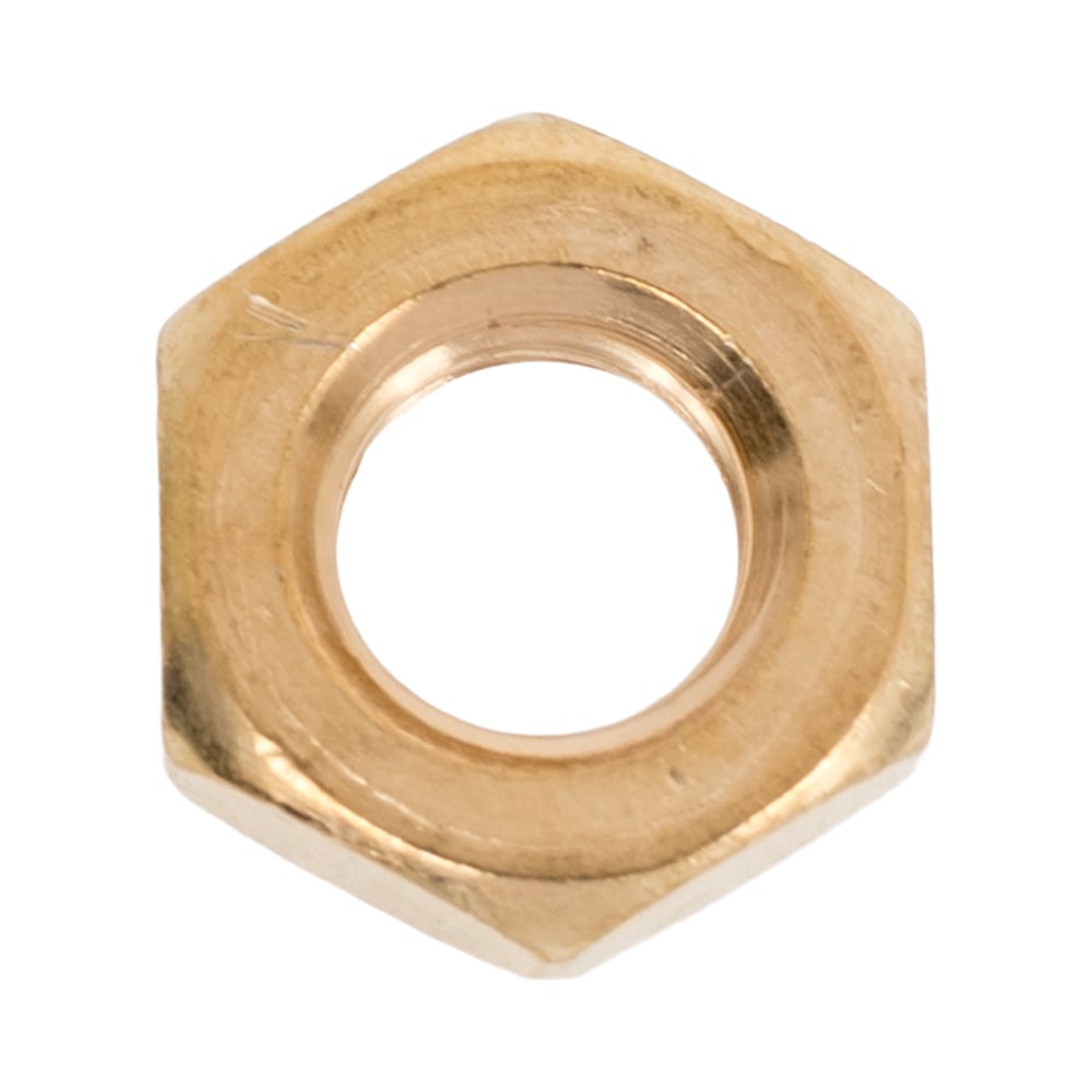Изображение товара Гайка шестигранная DINFIX DIN 439 М6 латунь 10 шт